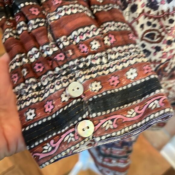 Cleobella Reign Floral Paisley Mini Bohemian Dress, size S - Picture 5 of 10